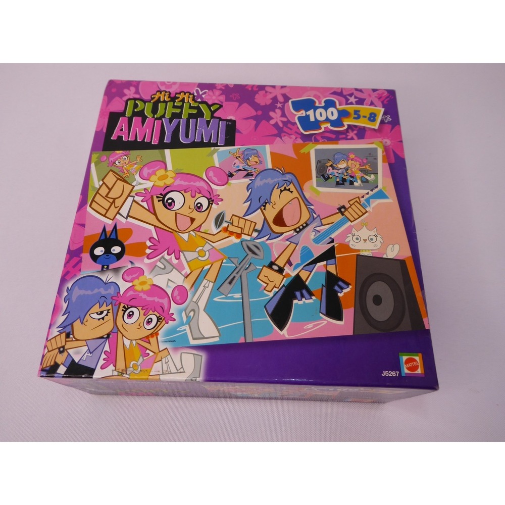 NEW‎ SEALED Cartoon Network Hi Hi Puffy Aniyumi Mattel 2005 100 Piece Puzzle